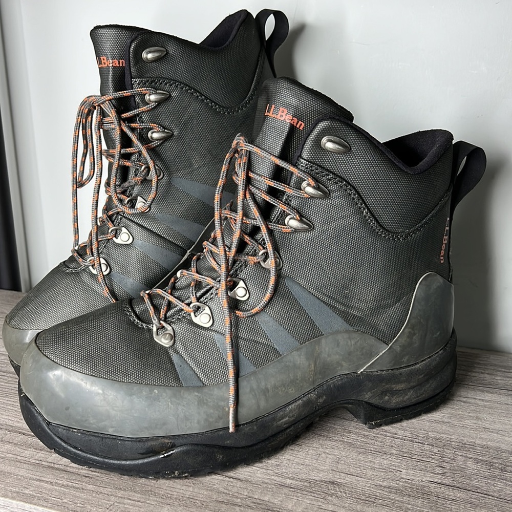 LL Bean Hobnail Work/Snow Waterproof Work Boots size 9 wide - Picture 2 of 7